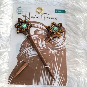 NWT Blue Ivy Mystical Bohemian Style Hair Pins